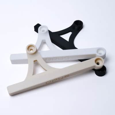 Music Man Sterling & Stingray Ray Bass Thumb Rest - No-Drill Tug Bar, Ergonomic Grip - White image 8