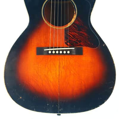 Gibson L-00 1934 Acoustic Guitar – ultra-lightweight construction & explosive vintage sound - check video! image 2