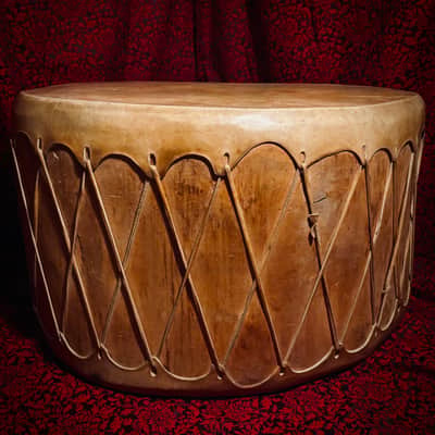 Native American Ceremonial Powwow Drum Large image 1