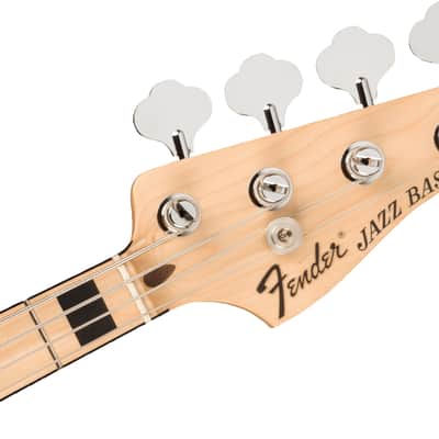 Mint Fender Geddy Lee Jazz Bass Electric Guitar, Maple Fingerboard, Black - MIM image 4