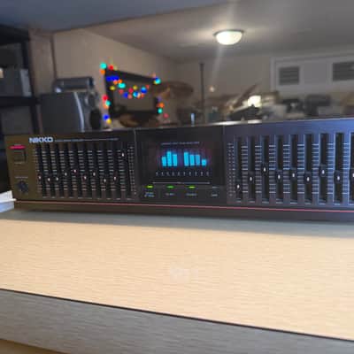 Vintage Nikko EQ100 Stereo Graphic Equalizer 10 Band Full Fresh Service Rare🔥 image 4