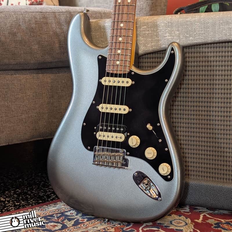 Fender American Pro II 2024 HSS Mercury w/ HSC image 1
