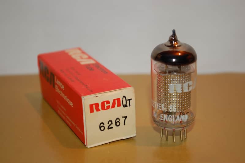 70'S RCA EF86 6267 PREAMP TUBES image 1