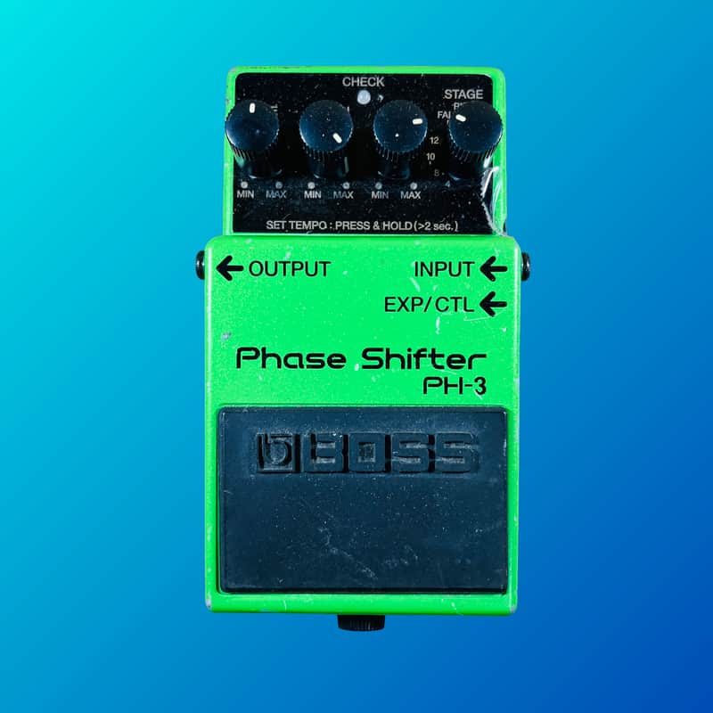 Boss PH-3 Phase Shifter (Dark Gray Label) 2000 - Present Green