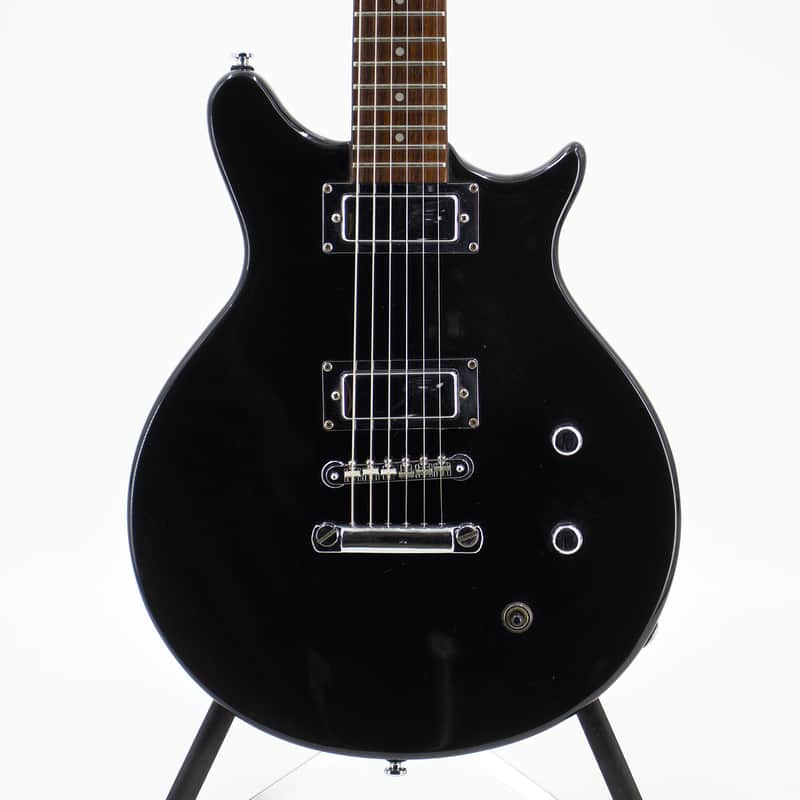 Used Hamer Eclipse Slammer Series Black Double-Cut HH Electric Guitar image 1