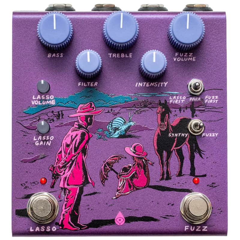 Immagine OBNE Pardner Fuzz Pedal-Purple *Ships Today* - 1