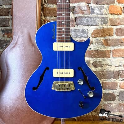 Gibson USA Blueshawk Electric Guitar w/ HSC *HEADSTOCK REPAIR* (1999 - Chicago Blue)