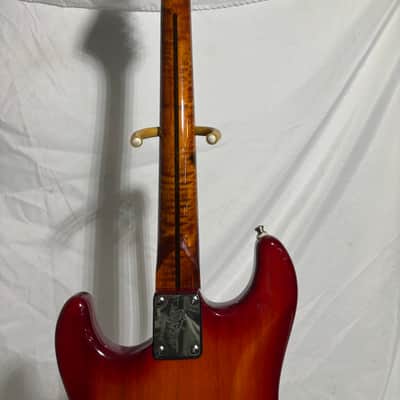 Partscaster Strat Style guitar 2025 - sienna burst image 7