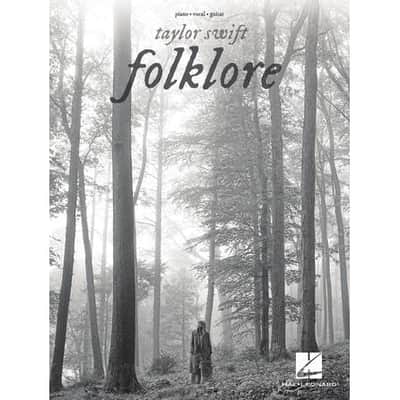 Hal Leonard - HL00356804 - Taylor Swift – Folklore Piano/Vocal/Guitar Artist Songbook image 1