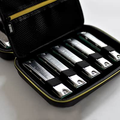 Seydel Concerto Steel Octave Harmonica - Set of 10. New with Full Warranty! image 7
