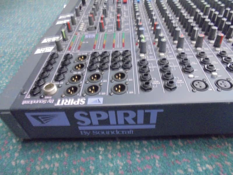 Soundcraft Spirit Live 4-2 24 Channel Mixer w/ Power Supply | Reverb
