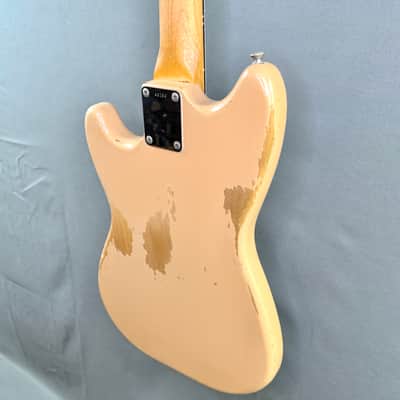 Fender Musicmaster *Clay Dot, Slab Board* 1960 - Desert Sand image 6