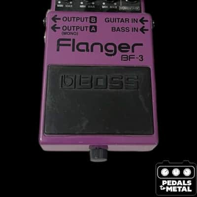 Boss BF-3 Flanger (Dark Gray Label) 2002 - Present - Purple - X18310 image 2