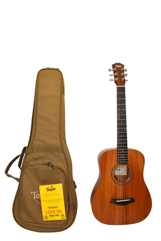 2026 Taylor BT2 Baby Taylor Acoustic Guitar, Natural Mahogany w/ Gigbag image 1