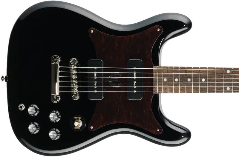 Epiphone Wilshire P-90s Electric Guitar Ebony image 1