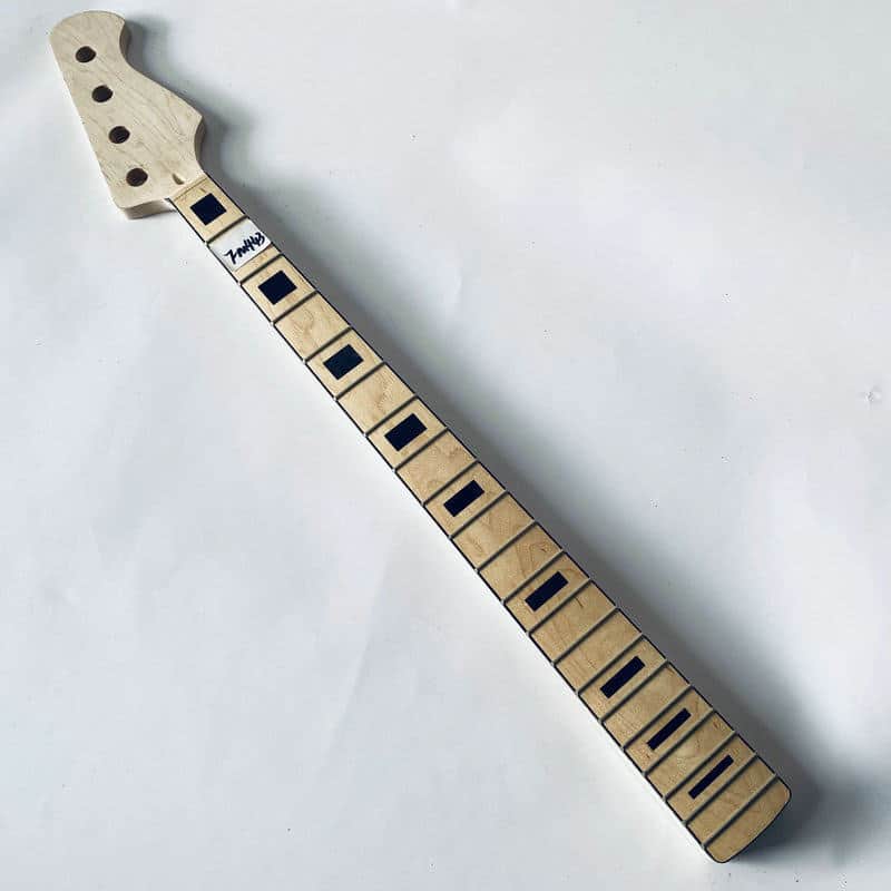 4 String Jazz Bass Style Maple Neck, 20 Frets Fingerboard image 1