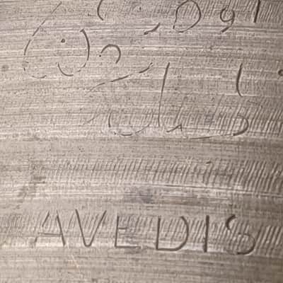 Zildjian 20" A. Zildjian '60s Stamp Crash/Ride Cymbal 1960s - 1849 grams!! image 14