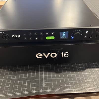 Audient EVO 16 USB Audio Interface - EXCELLENT - w/ Rack Ears & Cable Bundle image 4
