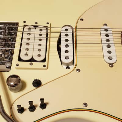 Kramer Elliot Easton EE PRO1 RARE! 1987 White/White/Rainbow image 7