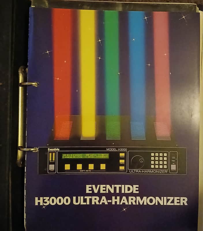 Instruction Manual (copy) for Eventide H3000 Ultra-Harmonizer 1986 image 1