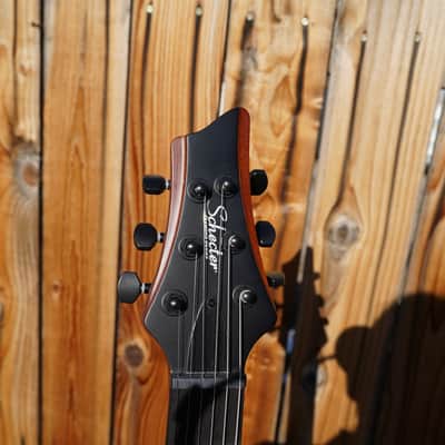 Schecter DIAMOND SERIES C-1 Rob Scallon - Satin Dark Roast  Left Handed 6-String Electric Guitar (2023) image 7