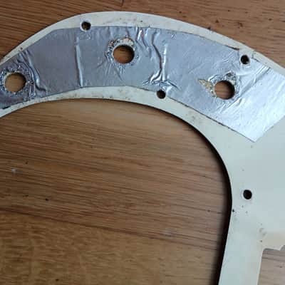 Vintage 60's Fender Precision P Bass Pickguard Tortoiseshell image 6