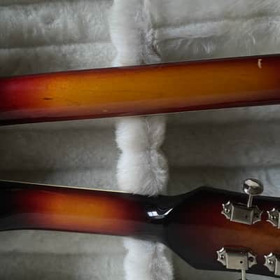 Super Rare Mosrite Joe Maphis Doubleneck Semie Moseley Signed 1986 image 17