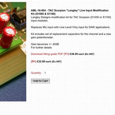 (Pair) AML Langley modded TAC Scorpion s1000 image 3