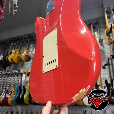Fender   Custom Shop Stratocaster 56 Fiesta Red Relic image 12