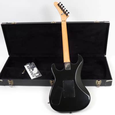 1985 Kramer Pacer Imperial - Graphic Night Scene - Banana Headstock! - Original Case & Hang Tag - Guitar Art image 3