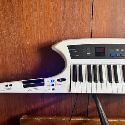 Roland AX-Synth Shoulder Synthesizer - White w/ gig bag power supply image 2
