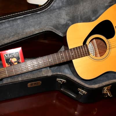 Yamaha FG-413S-12 Solid Spruce Top 12-String Acoustic Guitar Natural with TKL case image 1