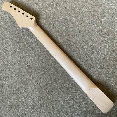 Maple Wood Guitar Neck, 22 Frets Fingerboard image 11