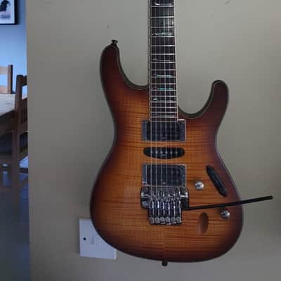 Ibanez S770FM Antique Burst Flat | Reverb