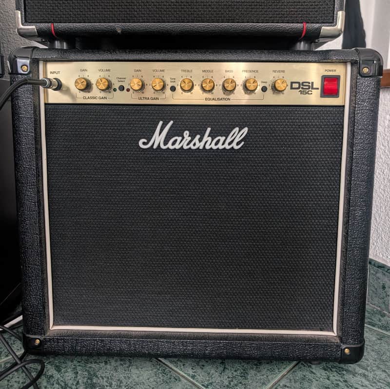 Marshall DSL15C 2-Channel 15-Watt Tube Combo image 1
