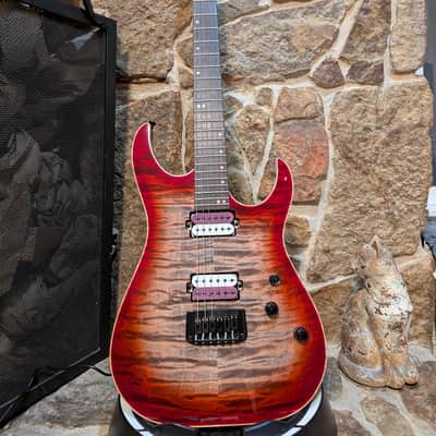Schecter USA Custom Shop Sunset 24 6 w/HSC and BKP Unity Pickup Upgrade image 7