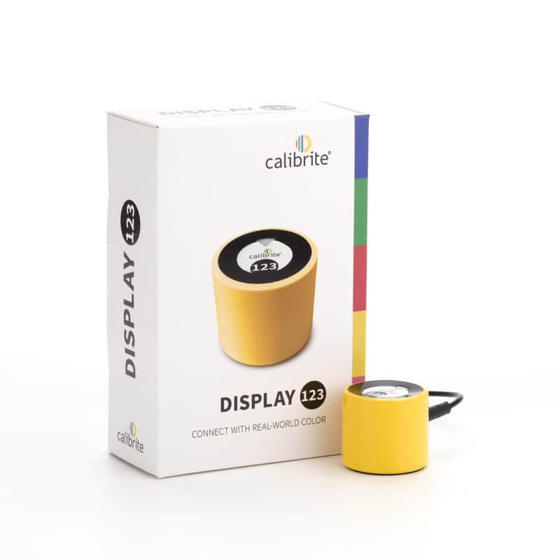Calibrite Display 123 Monitor Color Calibrator with Profiler Software image 1