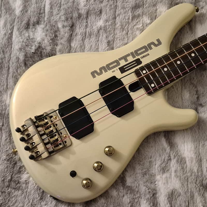 Yamaha Motion Bass MB-II - 1989 / MIJ - Vintage White - 4-String