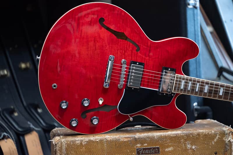 2025 Gibson USA ES 335 60s - Figured Cherry Red image 1