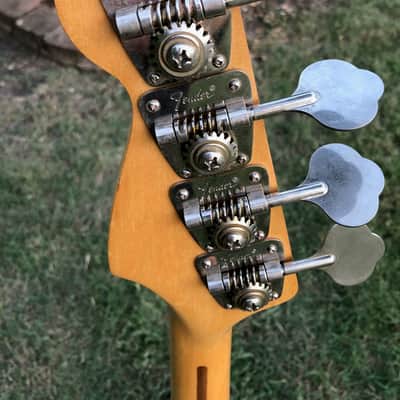 Fender Precision Bass with Maple Fretboard 1974 - Black image 13