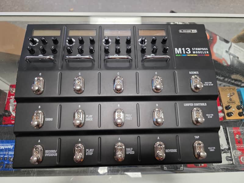 Line 6 M13 Stompbox Modeler 2010s - Black image 1