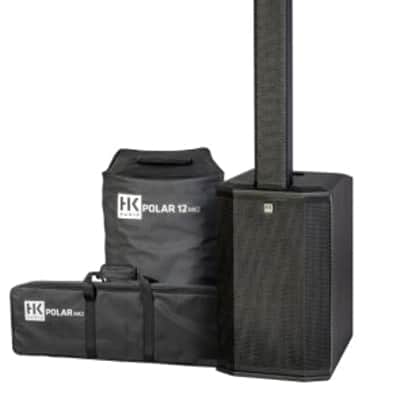HK Audio POLAR 12 MKII 2000W Active Column Loudspeaker System (Black) image 2