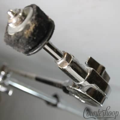 Tama Aichi Boom Cymbal Stand Vintage 80s + Pearl 60s Tripod Base "Japan" Chrome image 6