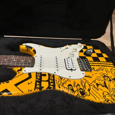 1 of 1 Hand Painted Partscaster by Smile Guitars image 2