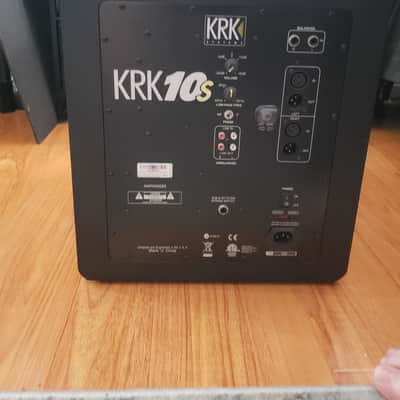KRK 10S 10" Active Studio Monitor Subwoofer 2009 - 2020 - Black image 2