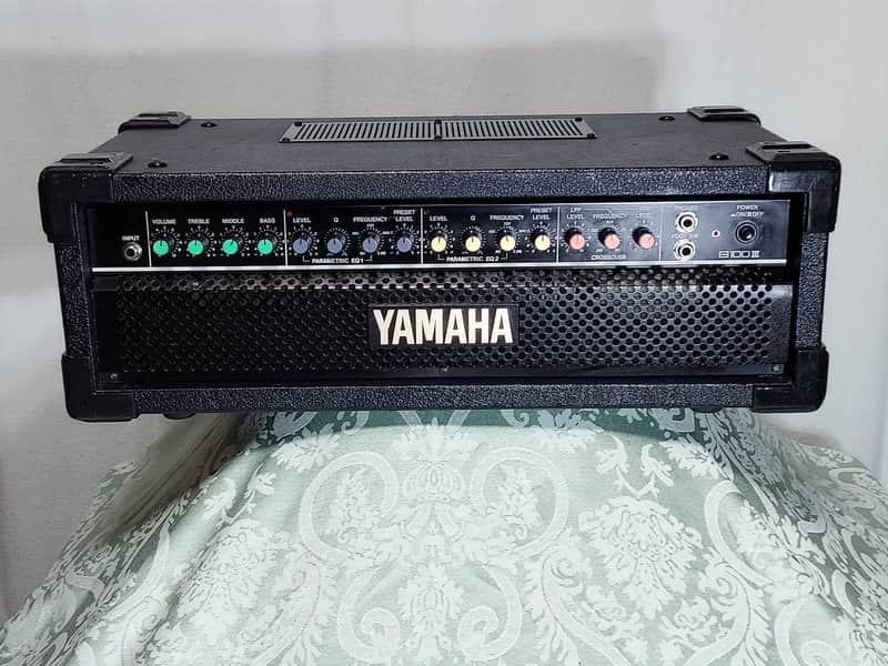 Yamaha B100-III, 100 Watt Bass Head, Made in USA with all | Reverb