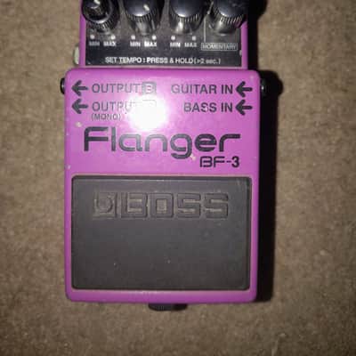 Boss BF-3 Flanger (Dark Gray Label) 2002 - Present - Purple image 1