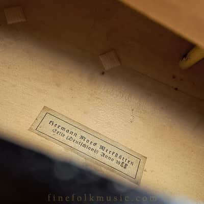 1955 MOECK TENOR VIOLA DA GAMBA VIOL GAMBE FIEDEL image 21