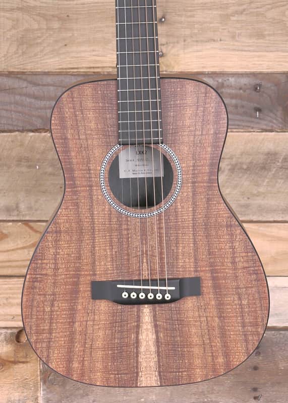 Martin LXK2 Little Martin Left-Handed Acoustic Guitar Natural w/ Gigbag image 1