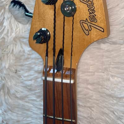 2024 Fender Offset Series limited edition Mustang Bass PJ with Pau Ferro Fretboard electric bass guitar image 2